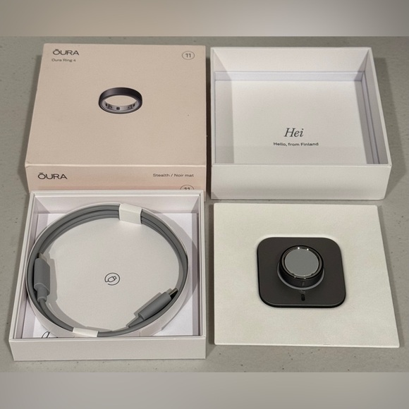 Oura Ring Stealth Black Gen 4 Sz. 9,10,11 - Picture 11 of 12